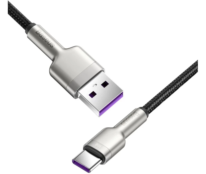 Фото - кабель та перехідник Кабель Baseus USB to Type-C 66W 2m (CAKF000201) чорний