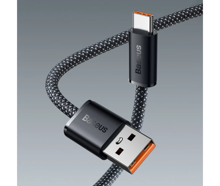 Фото - кабель та перехідник Кабель Baseus USB to Type-C 100W 1m (CALD000616) сірий