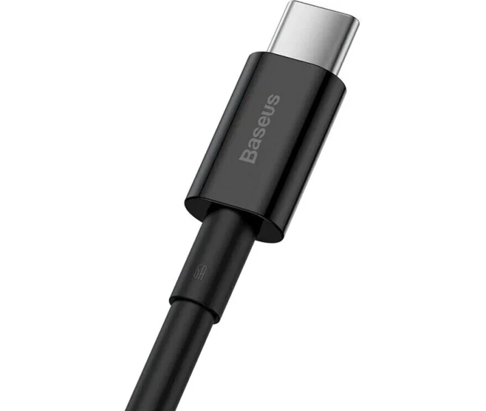 Фото - кабель та перехідник Кабель Baseus USB to Type-C 66W 1m (CATYS-01) чорний