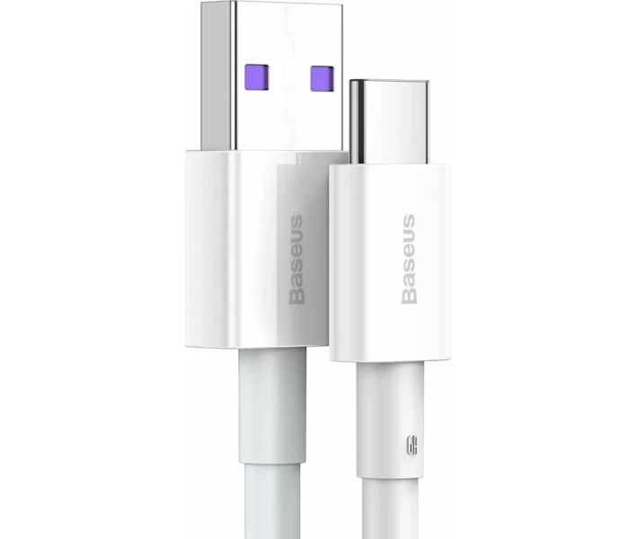 Фото - кабель та перехідник Кабель Baseus USB to Type-C 66W 1m (CATYS-02) білий