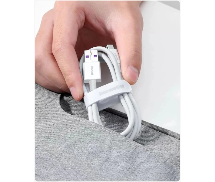 Фото - кабель та перехідник Кабель Baseus USB to Type-C 66W 1m (CATYS-02) білий