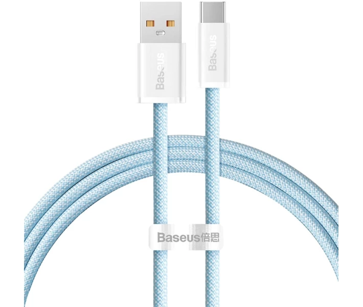 Фото - кабель та перехідник Кабель Baseus USB to Type-C 100W (20V/5A)1m (CALD000603)синий