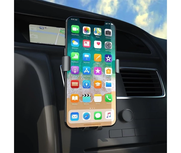 Фото - автомобільний тримач Автотримач для смартфона Xiaomi Coowoo Car Gravity Phone Holder T200 Black