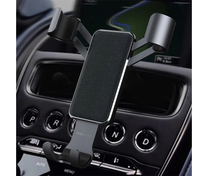Фото - автомобільний тримач Автотримач для смартфона Xiaomi Coowoo Car Gravity Phone Holder T200 Black