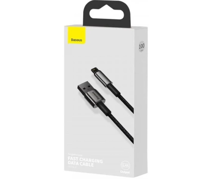 Фото - кабель та перехідник Кабель Baseus USB to Lightning 2.4A 1m (CALWJ-01)чорн
