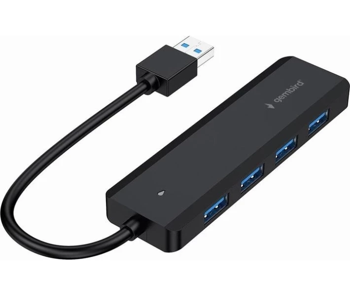 Фото - кардрідер Хаб Gembird UHB-U3P4P-02, 4 порти USB 3.1,USB-A, USB-C PD