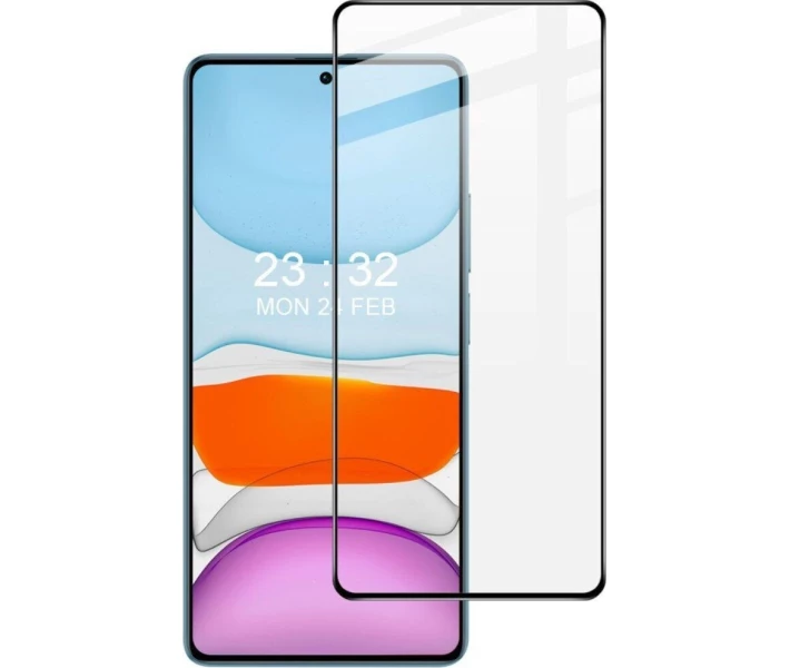 Фото - захисне скло для смартфона Захисне скло BeCover чорне (710363) для Xiaomi Redmi Note 13