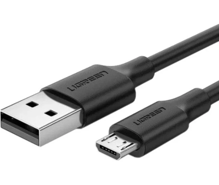 Фото - кабель та перехідник Кабель UGREEN US289 USB to MicroUSB 2A 1,5m чорний