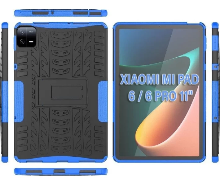 Фото - чохол для планшета Протиударний чохол-підставка Becover для Xiaomi Mi Pad 6 / 6 Pro 11" Blue (710764)