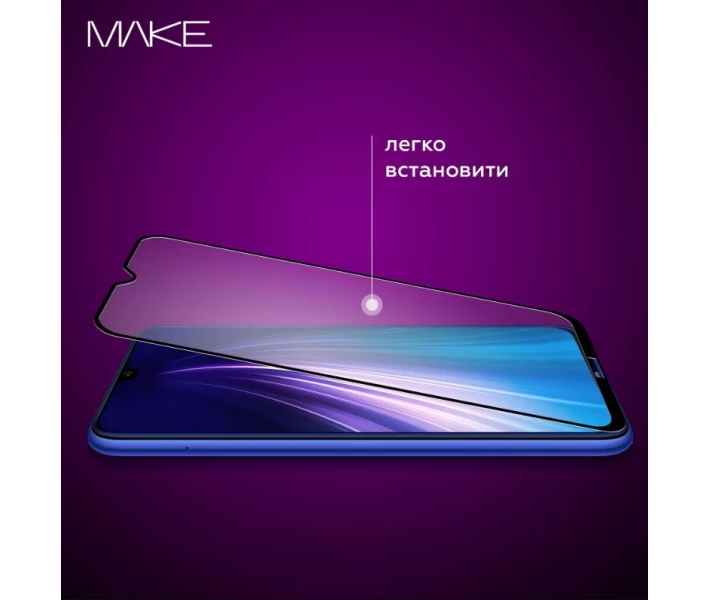Фото - захисне скло для смартфона Захисне скло MAKE FC FG чорне для Xiaomi Redmi A3