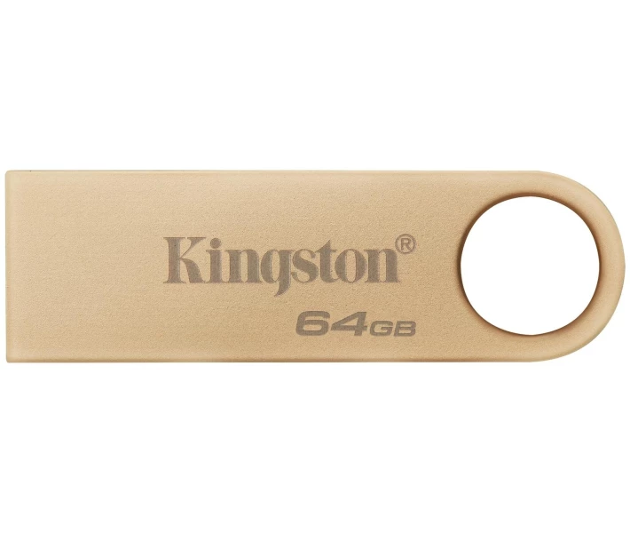 Фото - флешку Флеш-пам'ять USB Kingston DT SE9 G3 64GB USB 3.2 Gold (DTSE9G3/64GB)