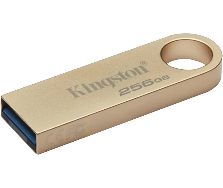 Фото - флешку Флеш-пам'ять USB Kingston DT SE9 G3 256GB USB 3.2 Gold (DTSE9G3/256GB)