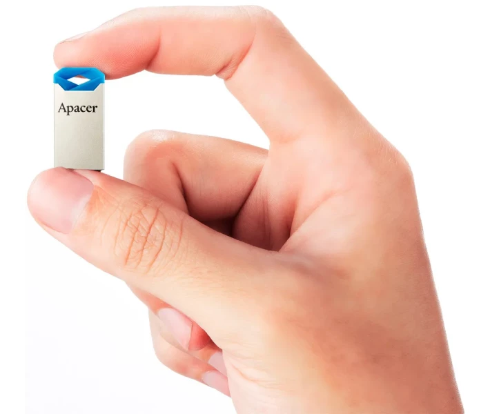 Фото - флешку Флеш-пам'ять USB Apacer AH111 32GB blue (AP32GAH111U-1)