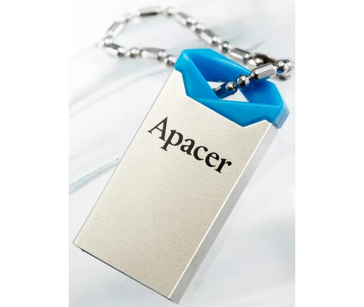 Фото - флешку Флеш-пам'ять USB Apacer AH111 32GB blue (AP32GAH111U-1)