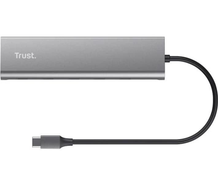 Фото - кардрідер Адаптер Trust Halyx 5-Port USB-C Hub (25136)