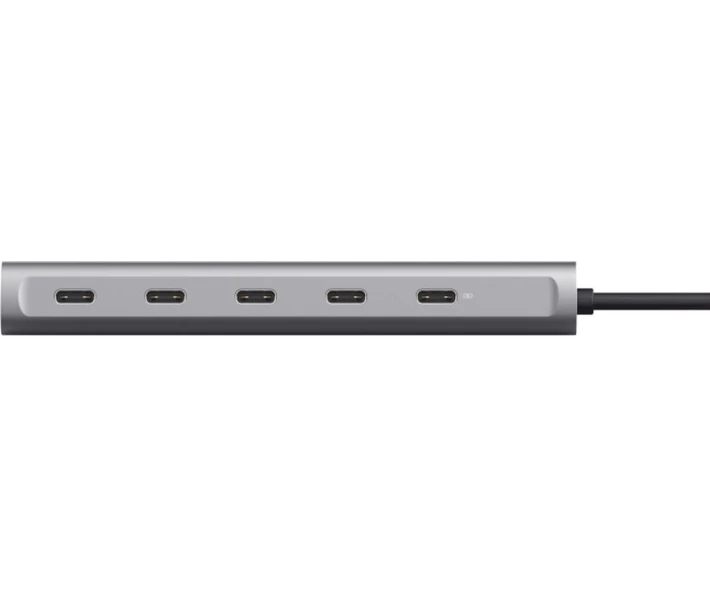 Фото - кардрідер Адаптер Trust Halyx 5-Port USB-C Hub (25136)