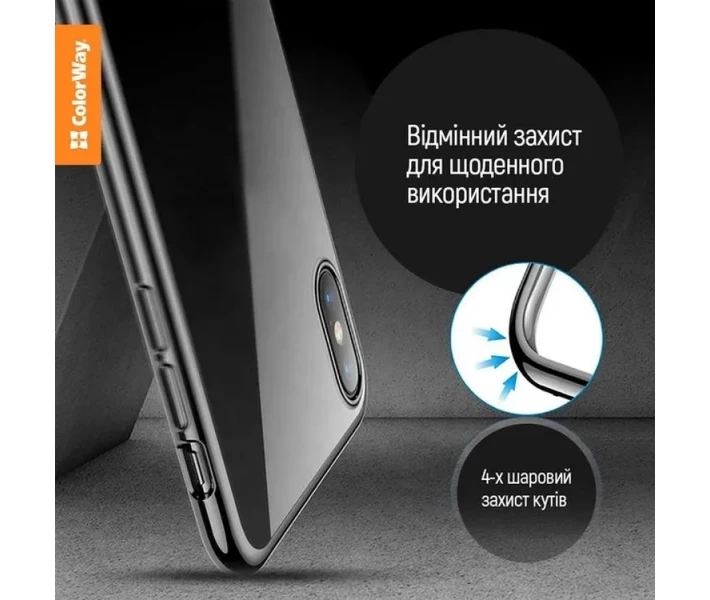 Фото - чохол для смартфону Чохол ColorWay TPU matt чорний для Xiaomi Redmi A3
