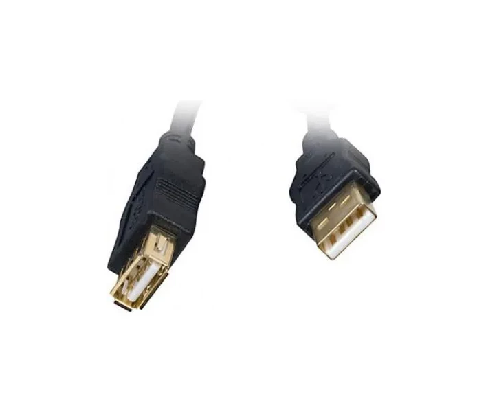 Фото - кабель та перехідник Кабель PowerPlant USB 2.0 AF - AM, 1.5м KD00AS1189