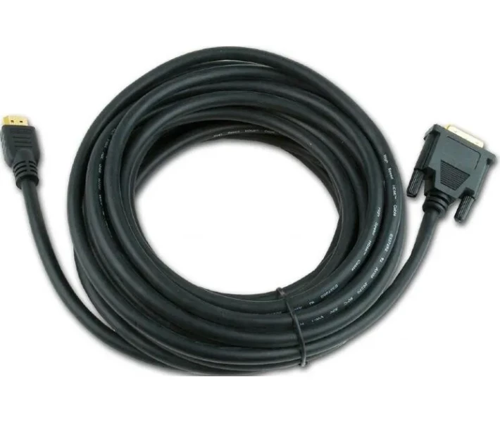 Фото - кабель та перехідник Кабель Cablexpert HDMI-DVI V1.3 7,5 м (CC-HDMI-DVI-7.5MC)