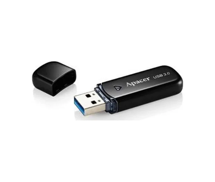 Фото - флешку Флеш-пам'ять USB Apacer AH355 64GB Black USB3.0 (AP64GAH355B-1)