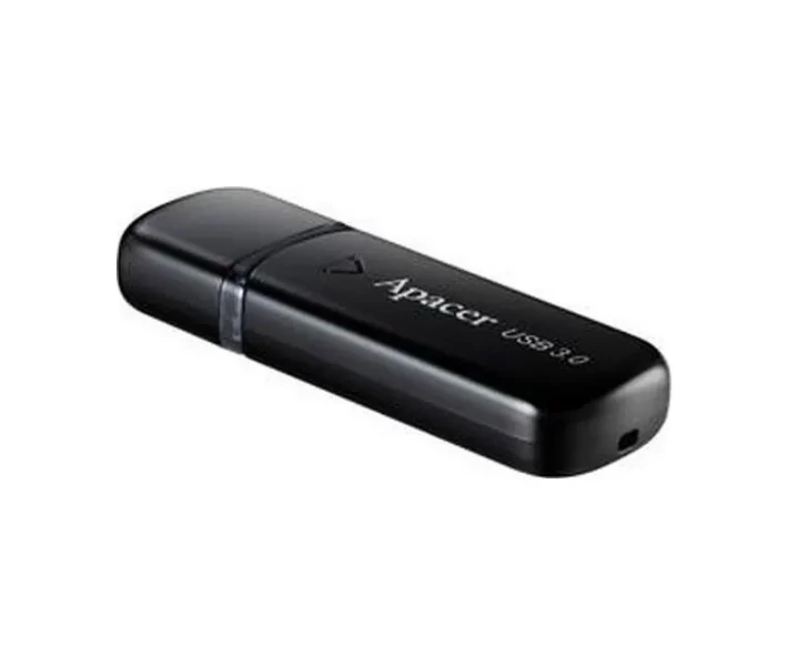 Фото - флешку Флеш-пам'ять USB Apacer AH355 64GB Black USB3.0 (AP64GAH355B-1)