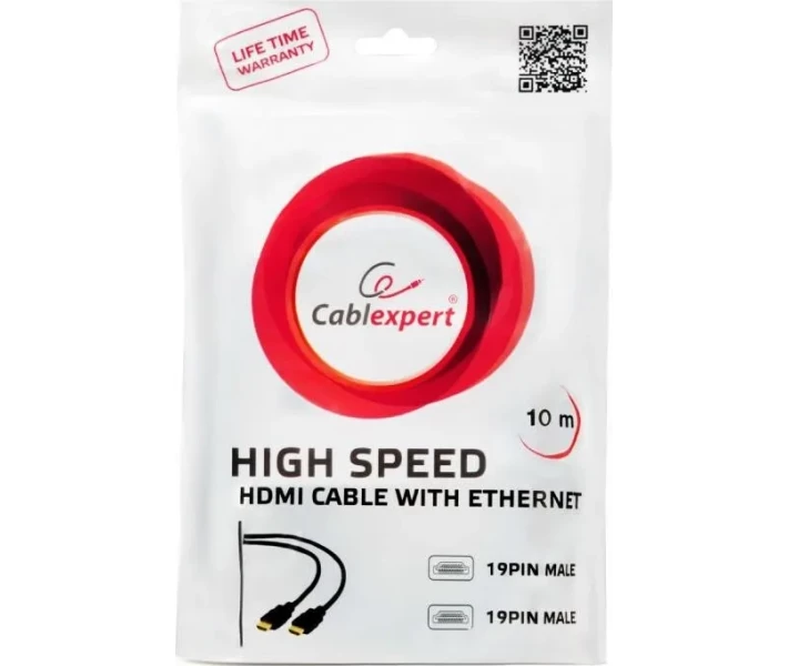 Фото - кабель та перехідник Кабель Cablexpert HDMI V 2,0 10 м (CC-HDMI4-10M)