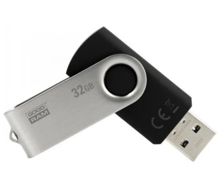 Фото - флешку Флеш-пам'ять USB Goodram UTS2 (Twister) 32GB Black (UTS2-0320K0R11)