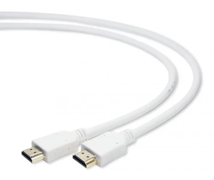 Фото - кабель та перехідник Кабель Cablexpert CC-HDMI4-W-1M, HDMI V.1.4, 1 м, білий