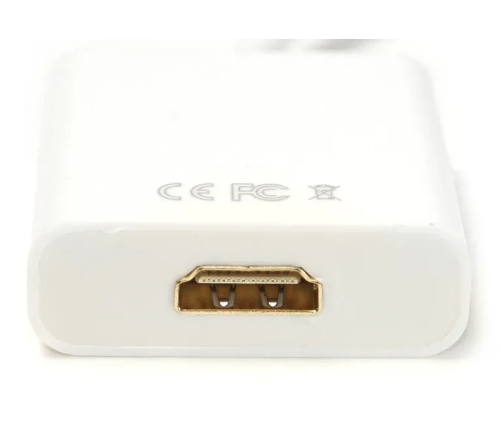 Фото - кабель та перехідник  - -перехідник PowerPlant HDMI - DisplayPort, 0.15м, 1.4V