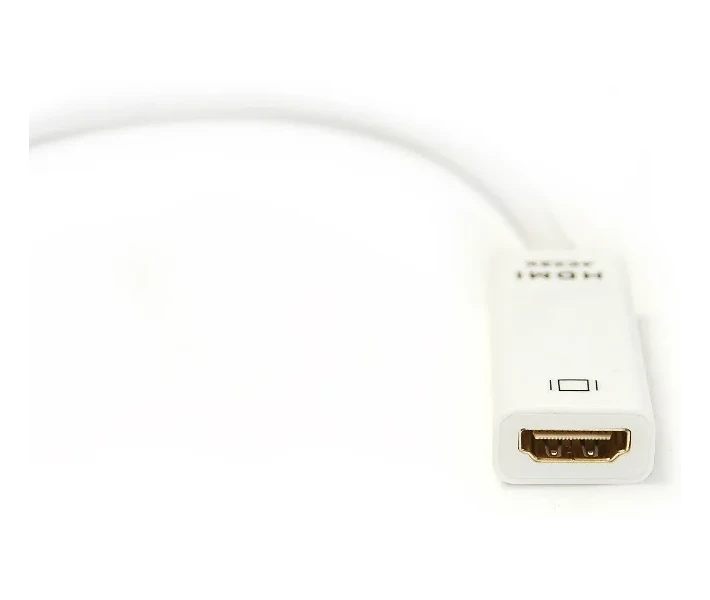 Фото - кабель та перехідник  - -перехідник PowerPlant HDMI - mini DisplayPort, 0.15м, 1.4V