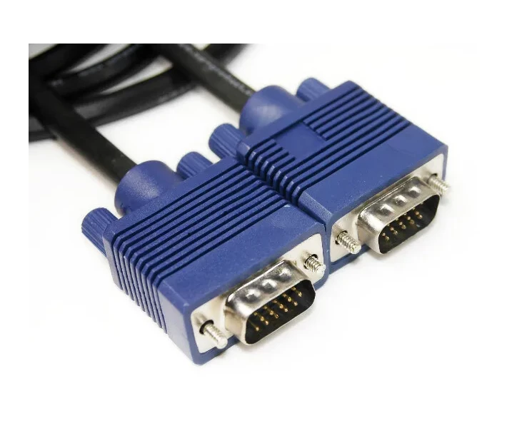 Фото - кабель та перехідник Кабель PowerPlant VGA-VGA, 1.5м, Double ferrites