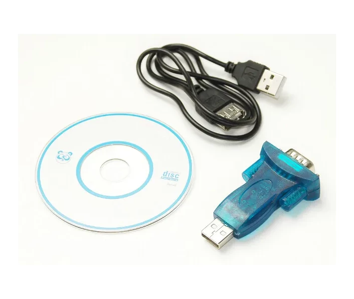 Фото - кабель та перехідник  -перехідник PowerPlant USB 2.0 - COM (RS-232)
