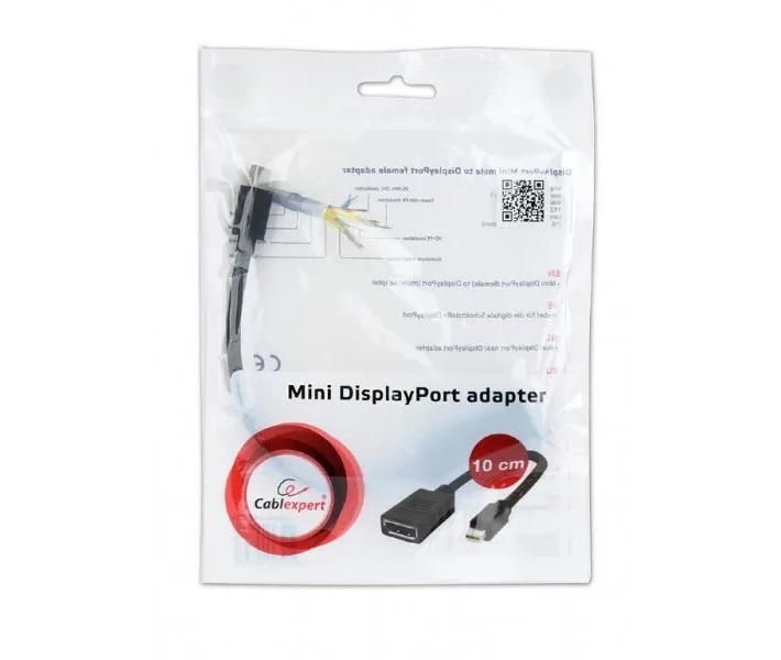 Фото - кабель та перехідник Адаптер Cablexpert Mini DisplayPort - DisplayPort (A-mDPM-DPF-001)