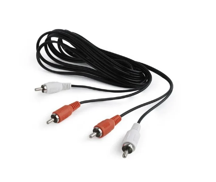Фото - кабель та перехідник Кабель Cablexpert 2 RCA-2RCA, 10 м (CCA-2R2R-10M)
