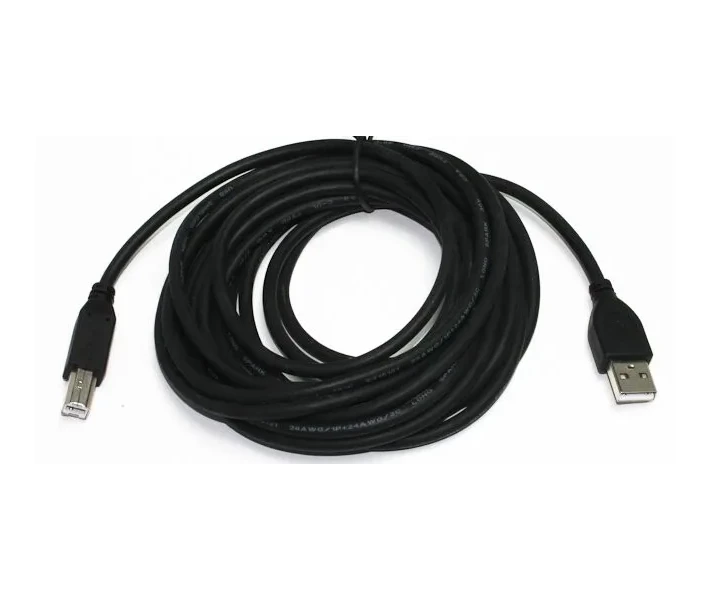 Фото - кабель та перехідник Кабель Cablexpert USB2.0 A-папа/B-папа, 1.8 м, премиум (CCP-USB2-AMBM-6)
