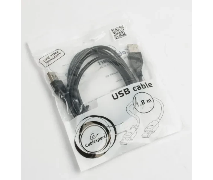 Фото - кабель та перехідник Кабель Cablexpert USB2.0 A-папа/А-папа, 1.8 м, премиум (CCP-USB2-AMAM-6)