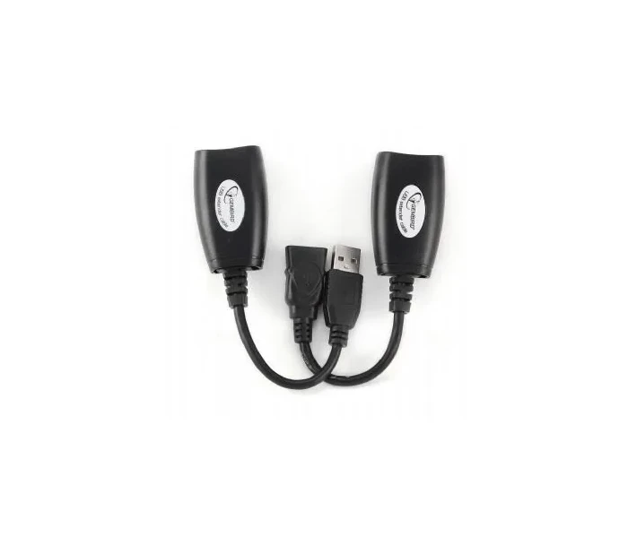 Фото - кабель та перехідник Удлинитель Cablexpert USB2.0 по витой паре, до 30 м, черный (UAE-30M)