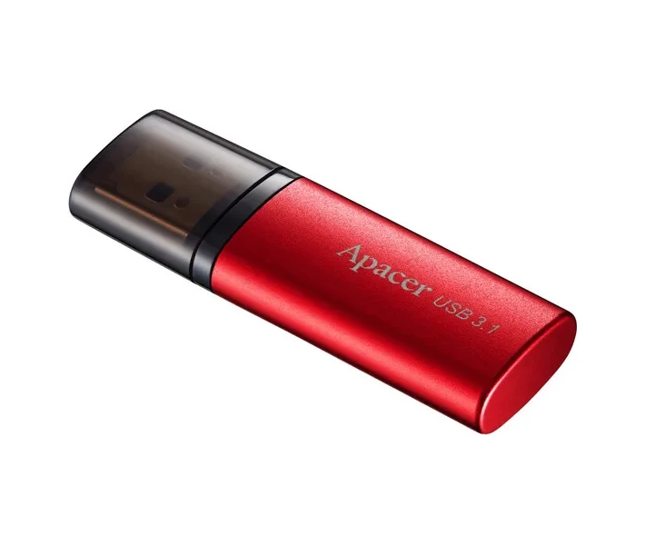 Фото - флешку Флеш-пам'ять USB Apacer AH25B 32GB Red USB 3.1 (AP32GAH25BR-1)