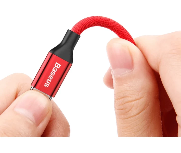 Фото - кабель та перехідник Кабель Baseus Yiven USB to Micro 1.5м Red (CAMYW-B09)