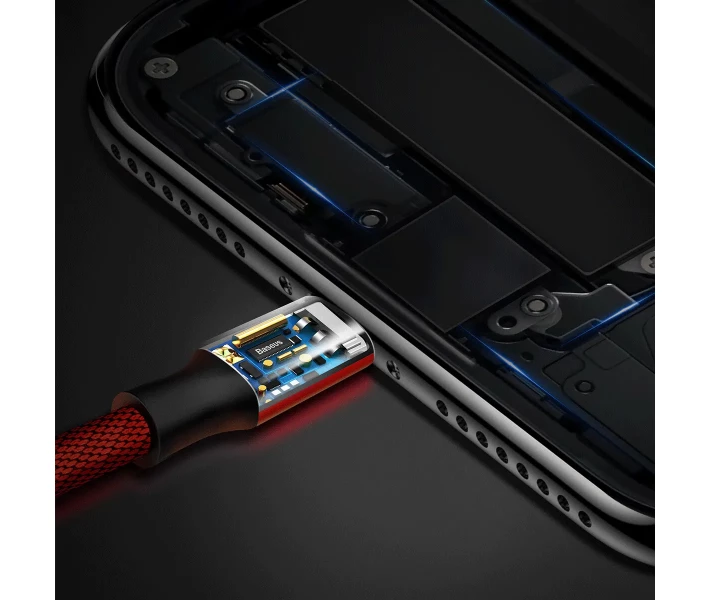 Фото - кабель та перехідник Кабель Baseus Yiven USB to Micro 1.5м Red (CAMYW-B09)