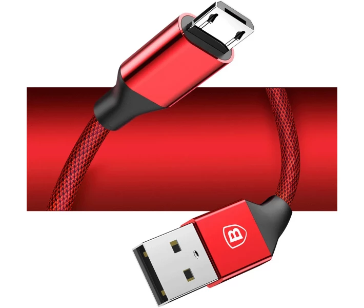 Фото - кабель та перехідник Кабель Baseus Yiven USB to Micro 1.5м Red (CAMYW-B09)