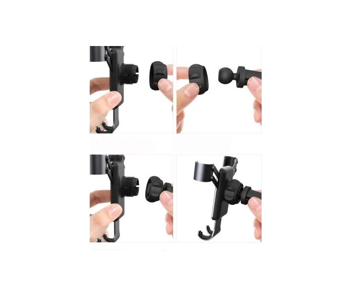 Фото - автомобільний тримач Автомобільний тримач Xiaomi COOWOO phone holder T200 (grey)