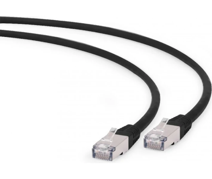 Фото - кабель та перехідник Кабель Cablexpert PP6A-LSZHCU-BK-1M 