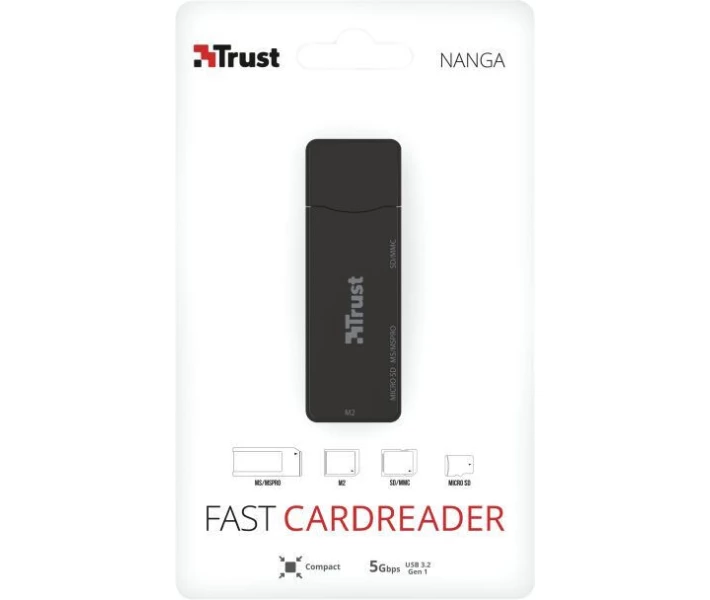 Фото - кардрідер USB3.1 Trust Nanga (21935)