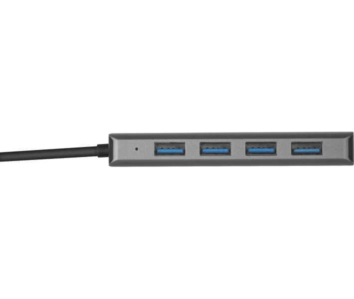 Фото - кардрідер USB3.1/Type-C Trust Halyx Aluminium (4-порта) (23327)