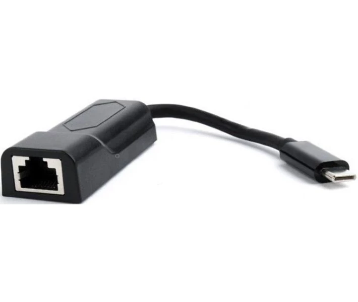 Фото - кабель та перехідник USB Type C -> Ethernet Cablexpert (A-CM-LAN-01)