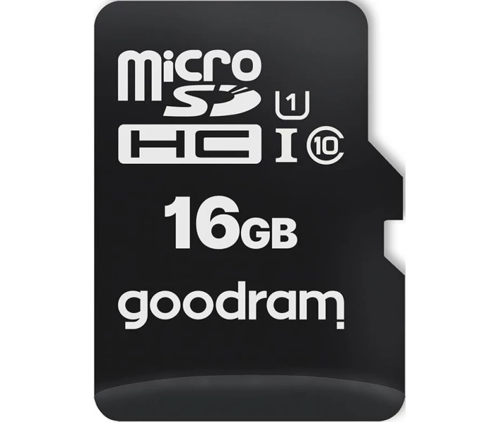 Фото - карту пам'яті Карта пам'яті Goodram microSDHC 16GB UHS-I class 10 (M1A0-0160R12)