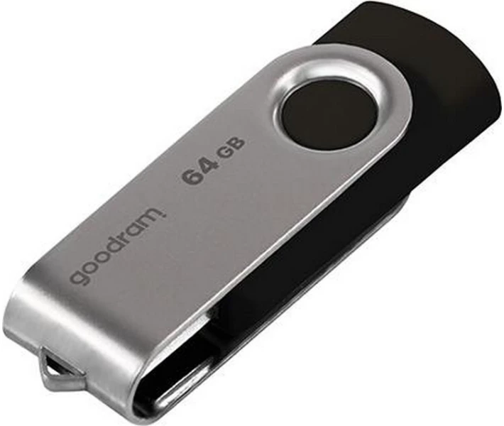 Фото - флешку Флеш-пам'ять USB Goodram UTS2 (Twister) 64GB Black (UTS2-0640K0R11)