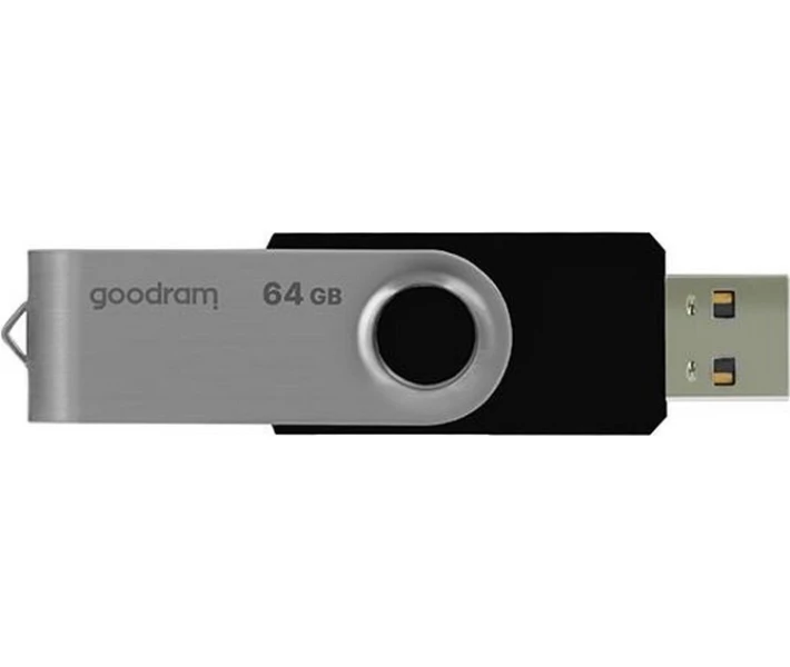 Фото - флешку Флеш-пам'ять USB Goodram UTS2 (Twister) 64GB Black (UTS2-0640K0R11)