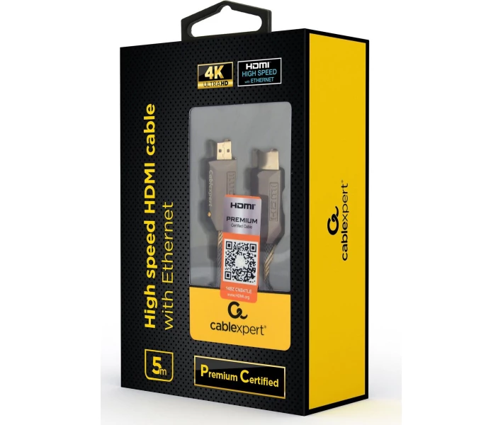 Фото - кабель та перехідник Кабель Cablexpert HDMI V.2.0b, 5 м (CCBP-HDMIPCC-5M)